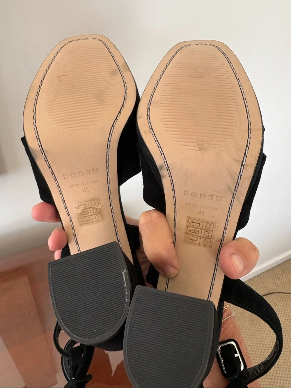 Boden suede platform